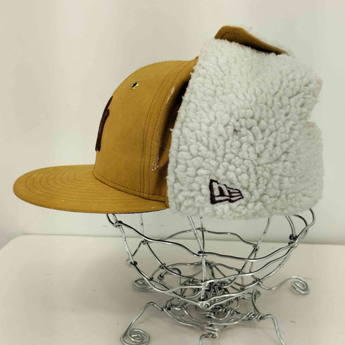 ニューエラ NEW ERA 59FIFTY ベースボールチームロゴ刺繍 6パネル パイロットキャップ メンズ 7 1/4